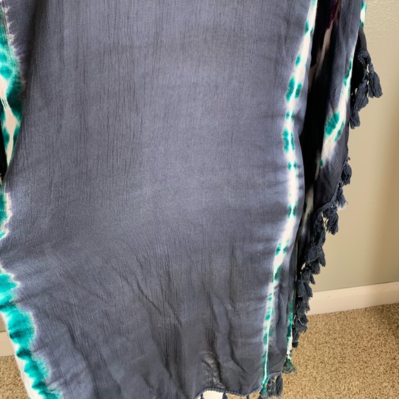 Fashion Fuse Boho Tassel Cover Ups Size Medium - Picture 7 of 17